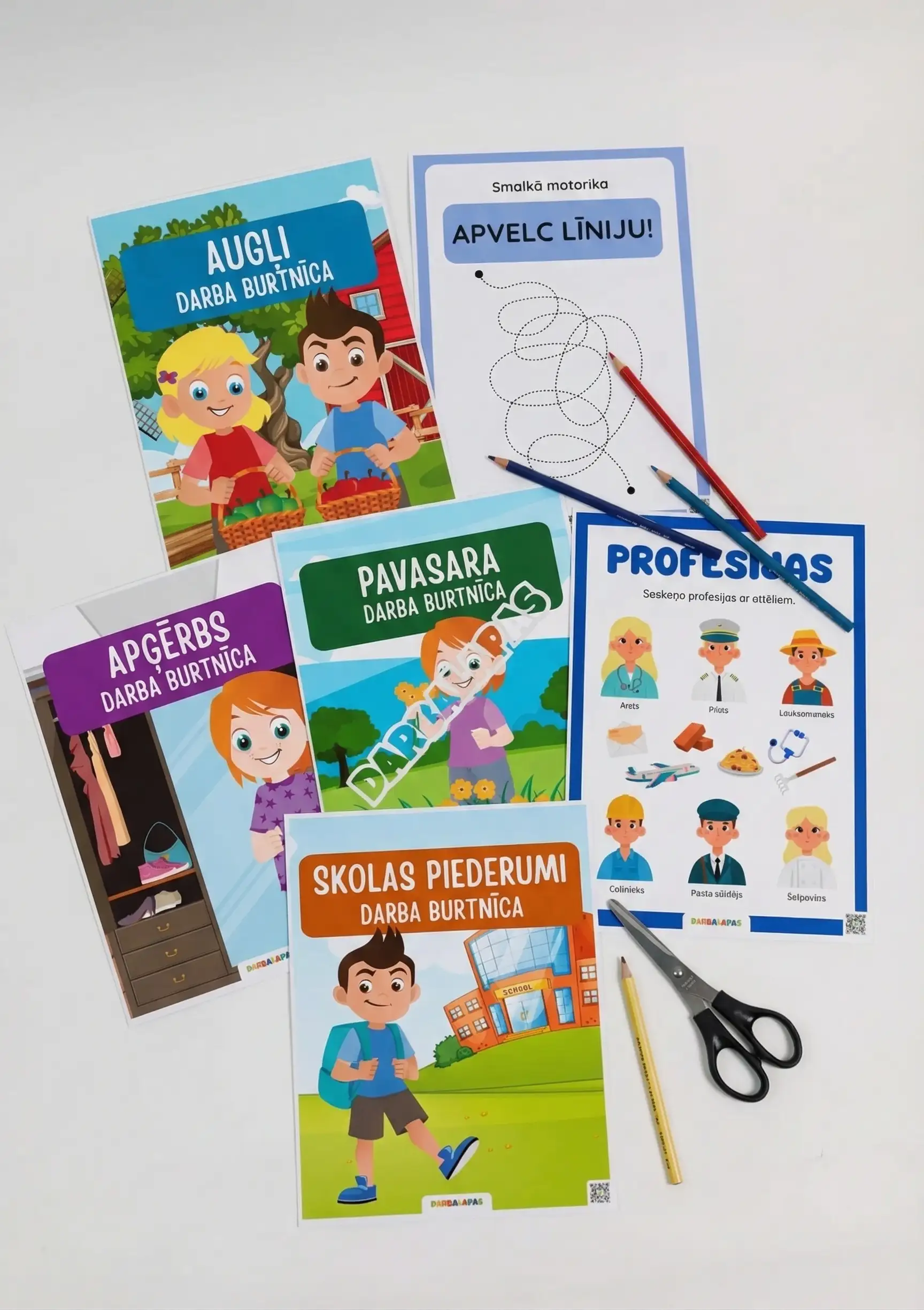 Drukāto mācību materiālu pārskats